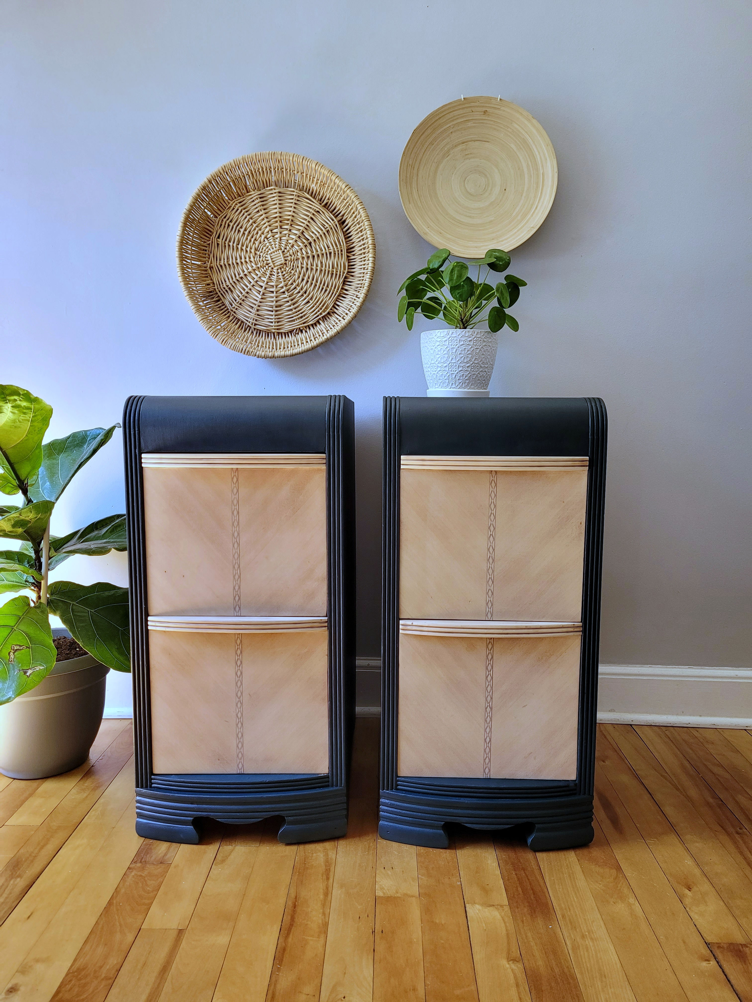 Poseidon Waterfall Nightstands