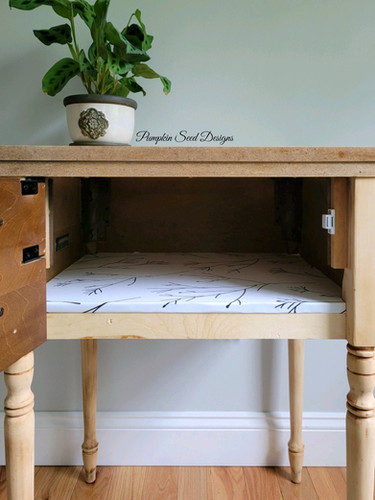Vintage Sears Roebuck Sewing Cabinet | Pumpkin Seed Designs