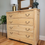 Thumbnail: 4-Drawer Antique Pine Dresser 