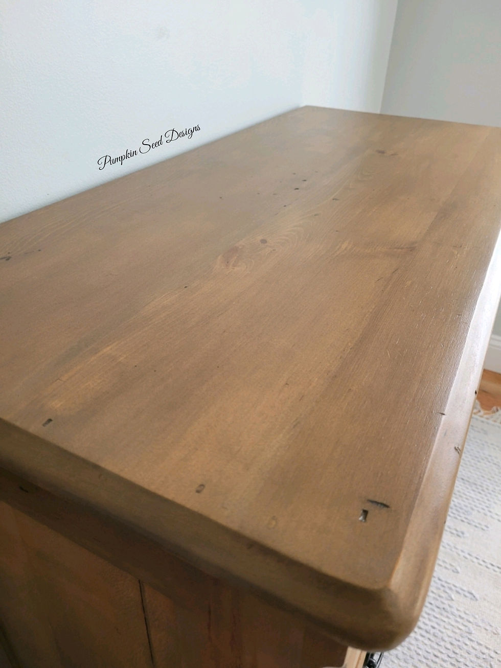 Thumbnail: Maduro Brown Antique Pine Dresser