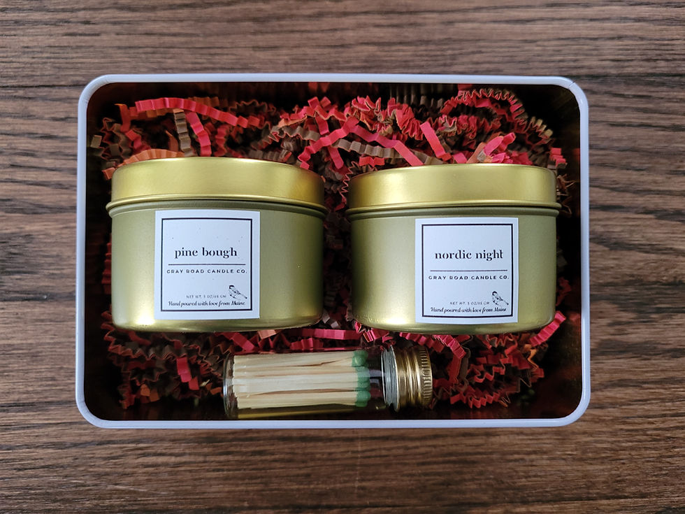 Thumbnail: Gift Set (Large)- Merry Christmas Tin