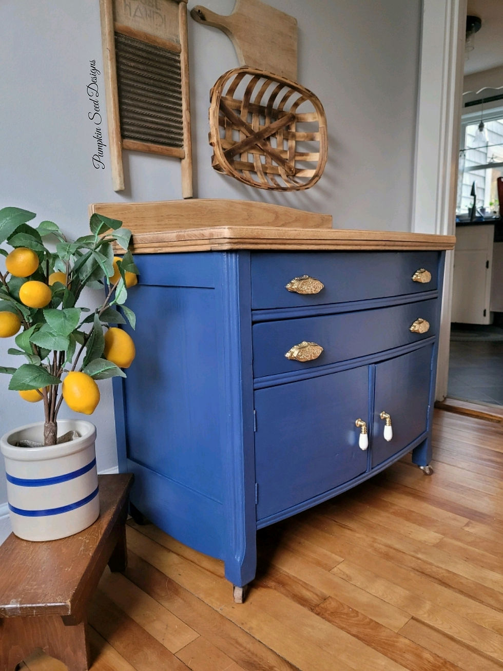 Thumbnail: Midnight Sky Oak Washstand