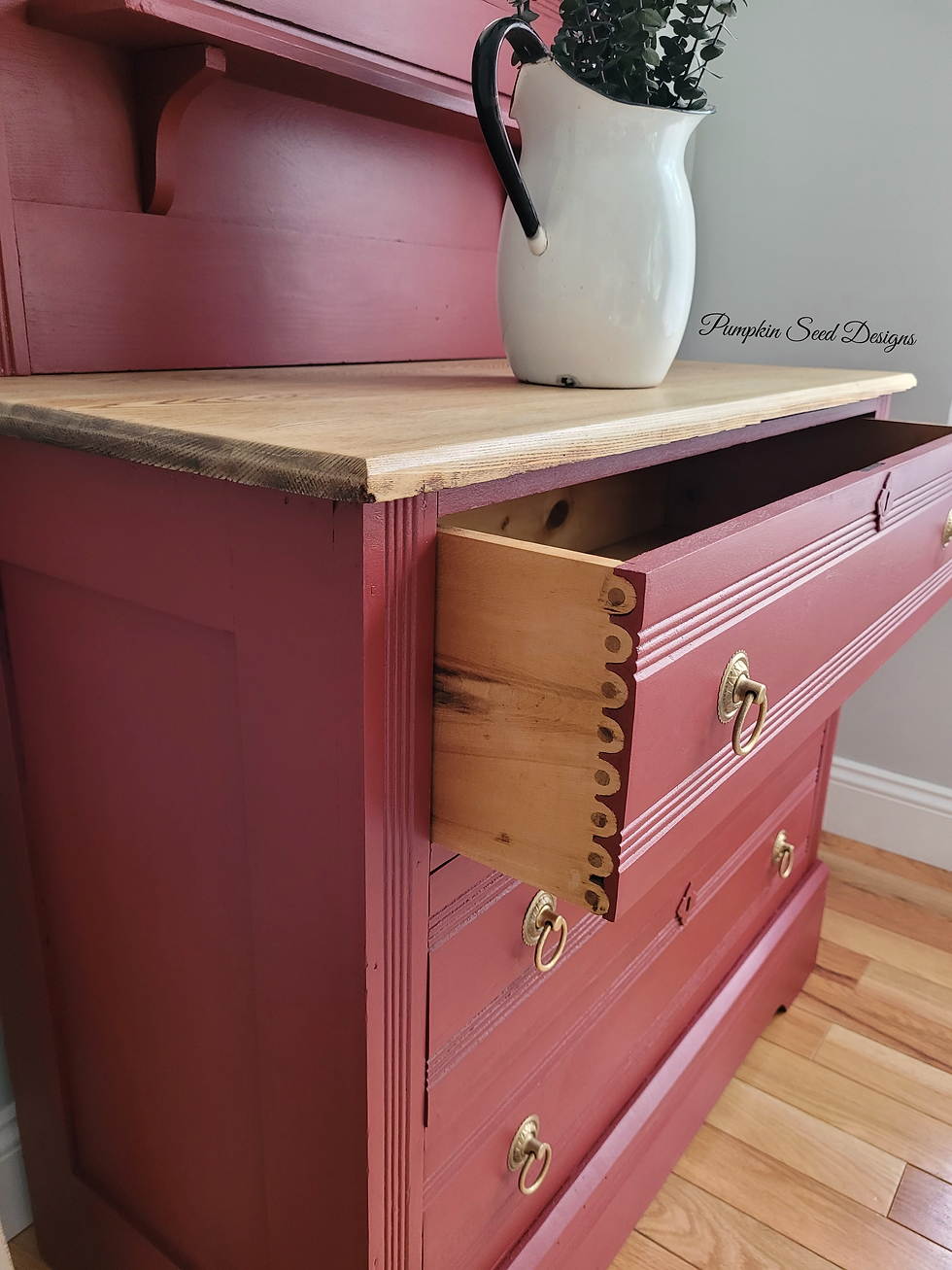 Thumbnail: Antique Eastlake Dresser in Japanese Maple 