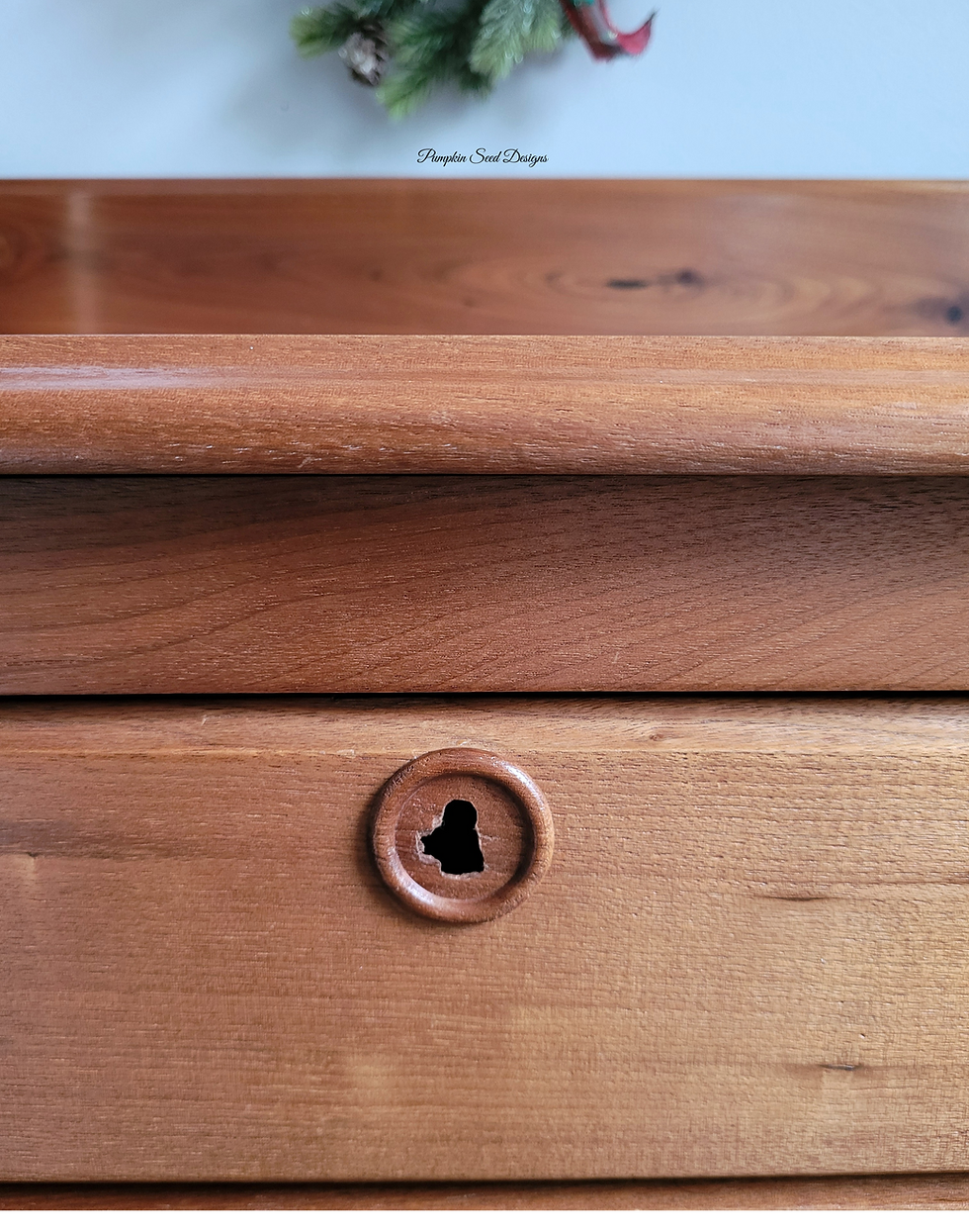 Thumbnail: Antique Walnut Washstand Cabinet 