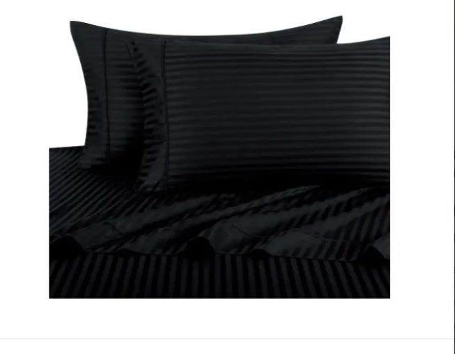 Miniatura: Juego De Sabanas Cama Doble Blancas 180 Hilos 100% Algodon