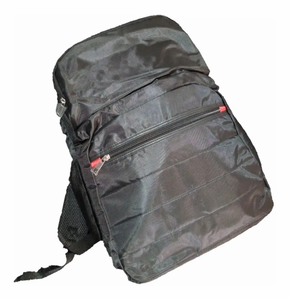 Maleta Negra Con Bolsillo Para Portátil