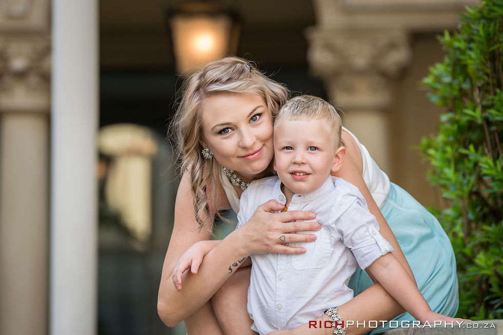 Mother and daughter family photos