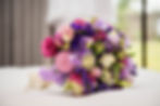 colorful wedding bouquet