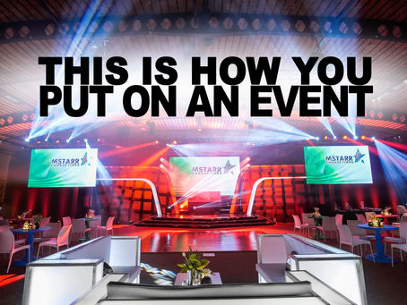 We filmed a Sales Conference...but from a different angle!