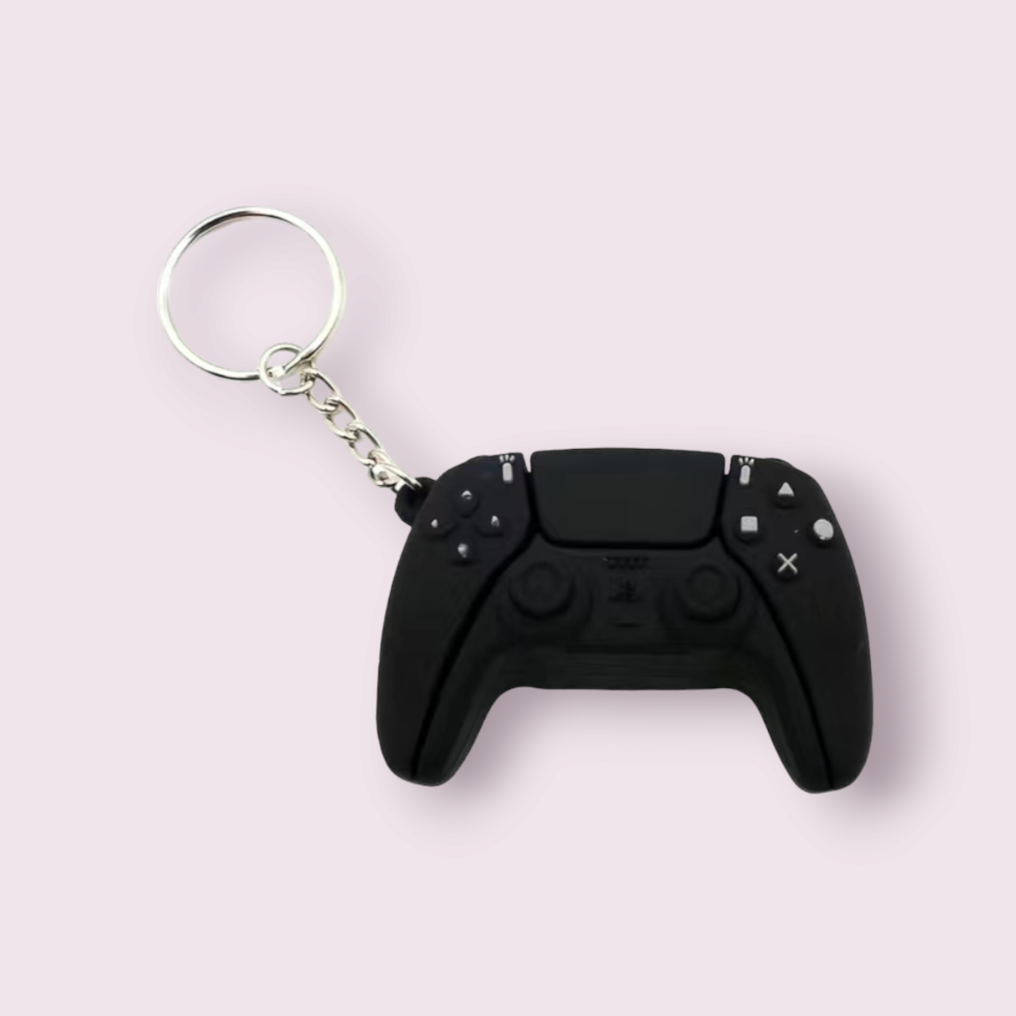 Schlüsselanhänger PS5 Controller Schwarz
