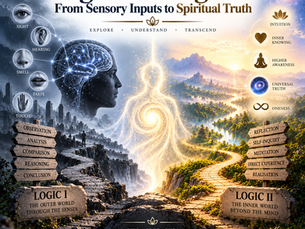 Logic I and Logic II: From Sensory Inputs to Spiritual Truth