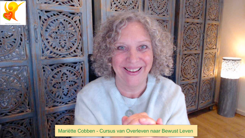 Online programma Van overleven naar bewust leven – Mariette Cobben