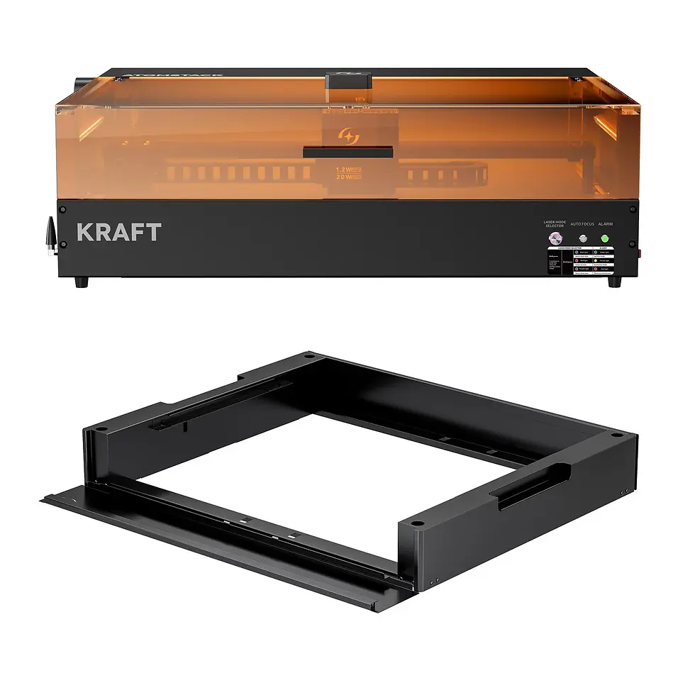 Miniatura: AtomStack Kraft Dual Laser Cutter 20 W Diode + 1.2 W IR