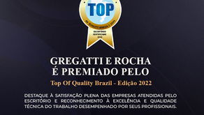 Gregatti e Rocha é premiado pelo destaque nos setores Empresarial, Tributário e no Agronegócio