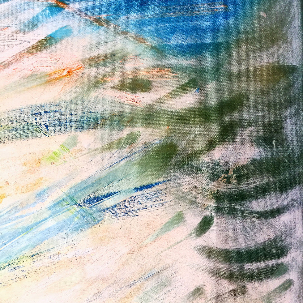 Miniaturbild: Ölgemälde " ocean motion " 100 x 100
