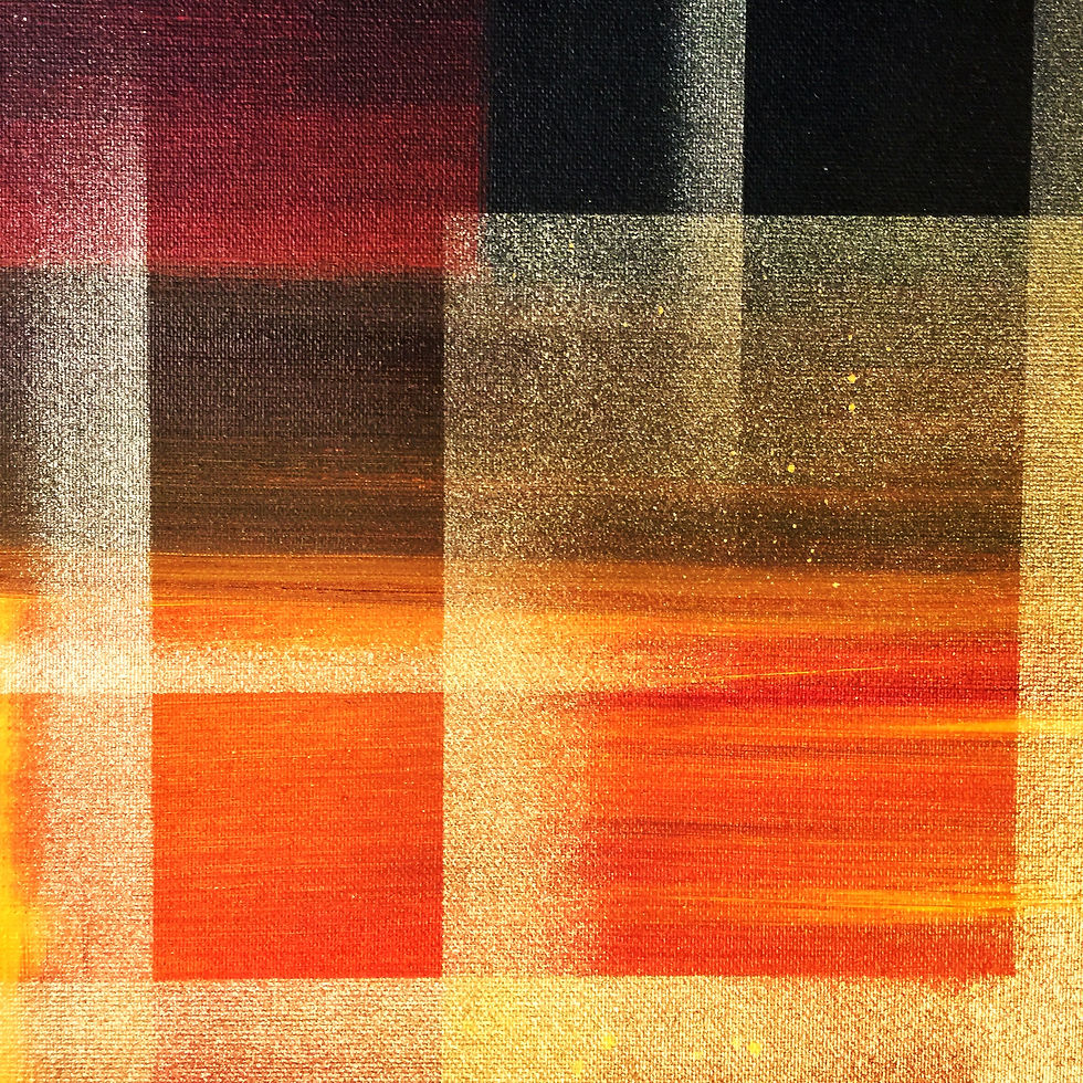 Miniaturbild: Ölgemälde " Creator hour three " 100 x 100