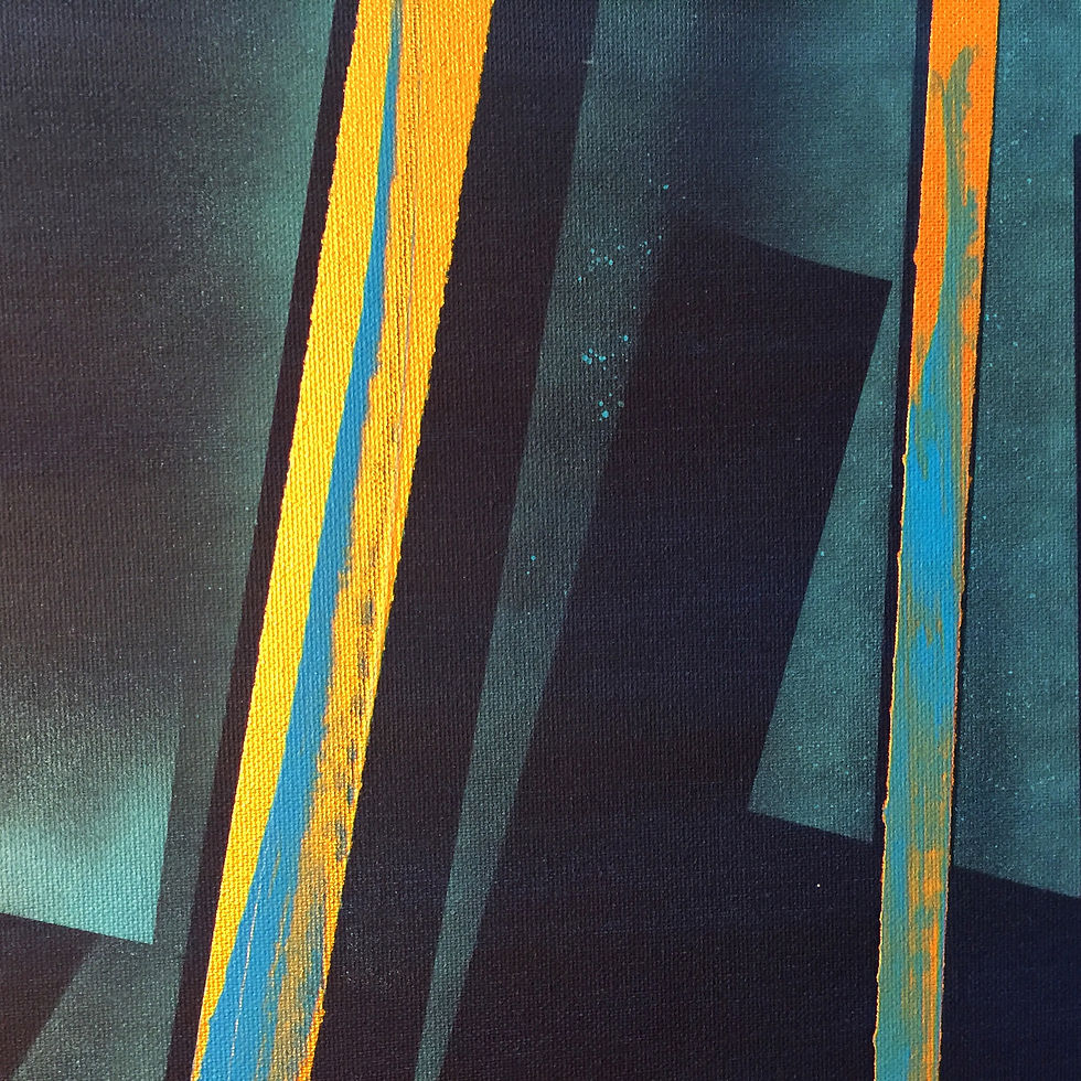 Miniaturbild: Öl-Acrylgemälde " Yttrium 12 " 100 x 100