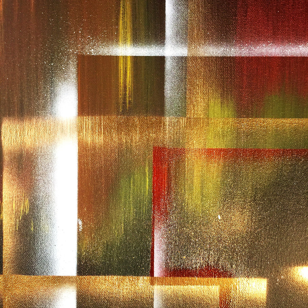 Miniaturbild: Öl-Acrylgemälde " Yttrium 6 " 100 x 100