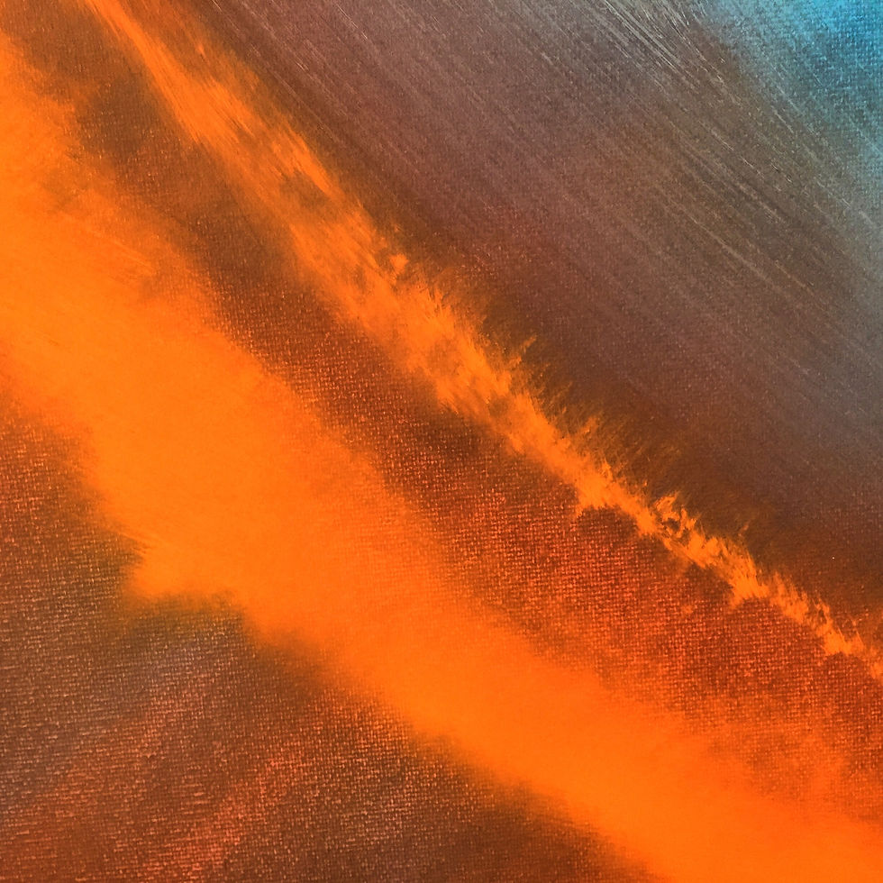 Miniaturbild: Ölgemälde " blue kiwi " 100 x 100