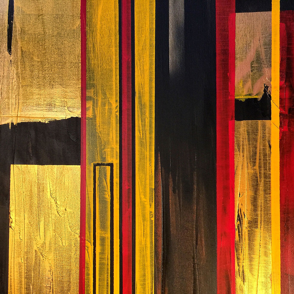 Miniaturbild: Öl-Acrylgemälde " Yttrium 17 " 100 x 100