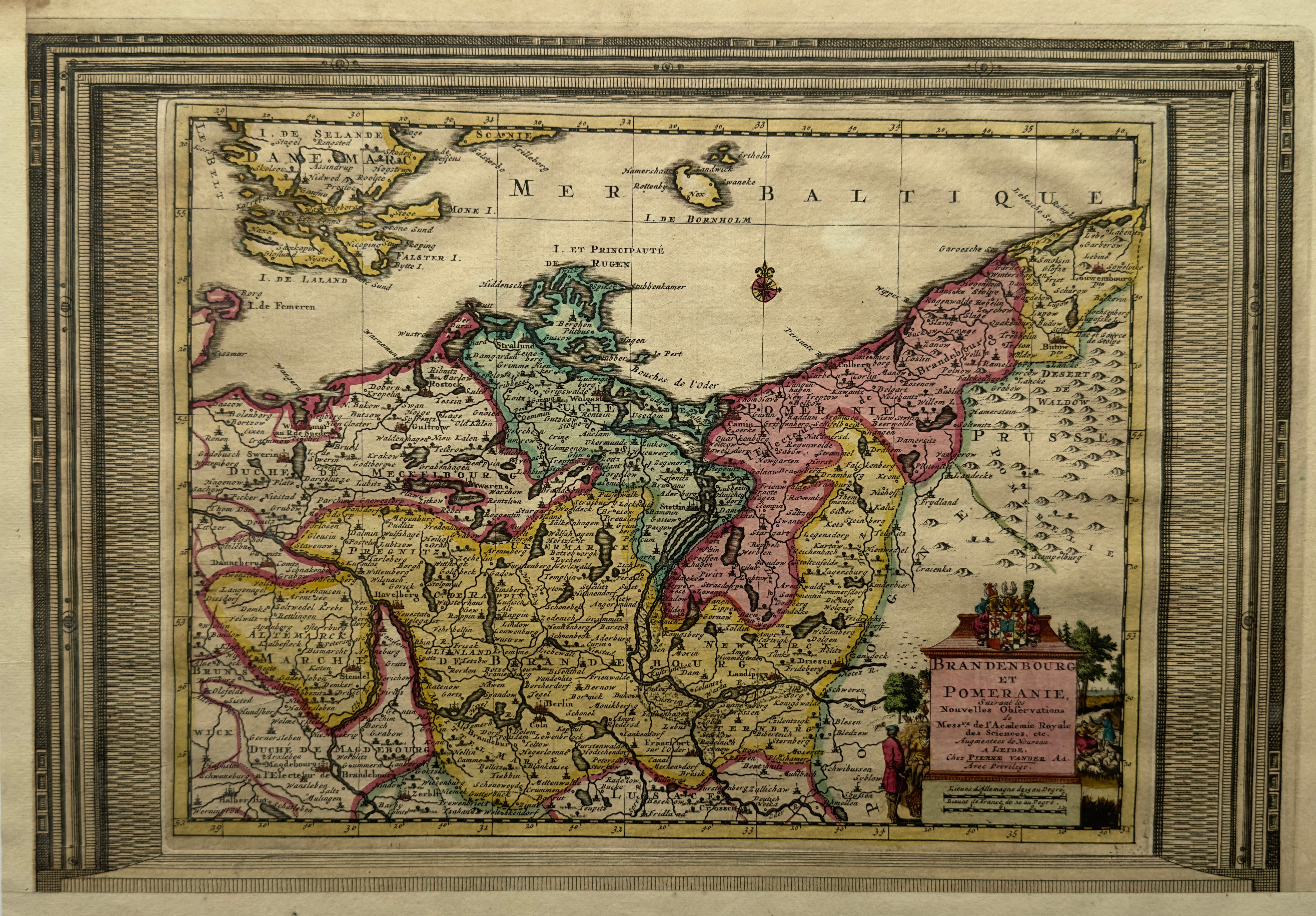 Germany, Brandenburg & Pomerania- Pieter van der Aa