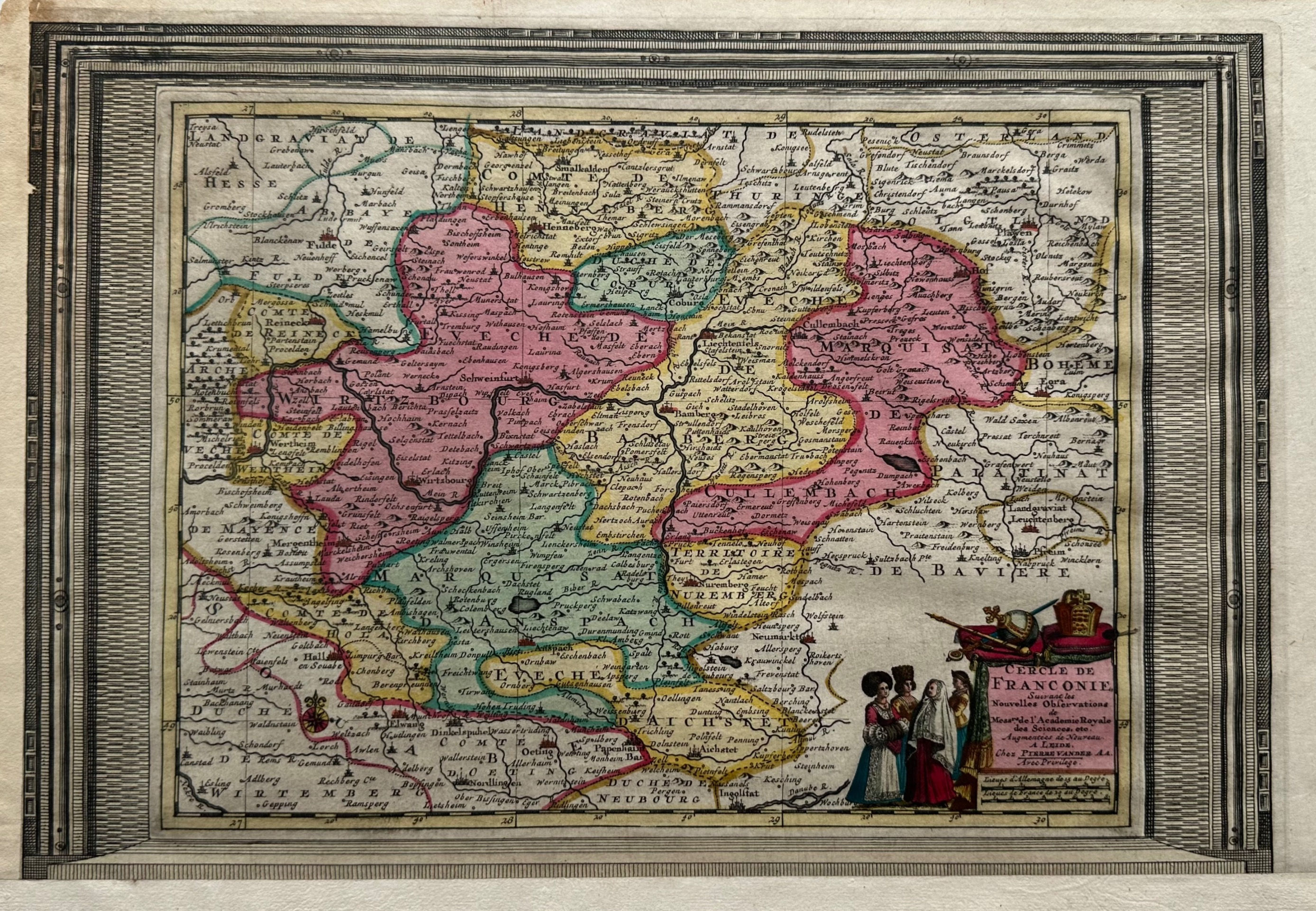 Germany, Franconia - Pieter van der Aa