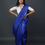 Thumbnail: Indigo Blue Tussar Saree