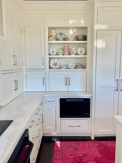 White Painted Cabinets