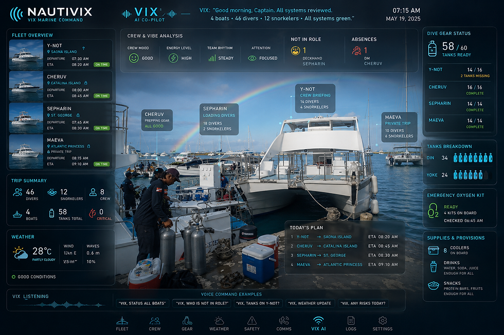 nautivix dive boats operation