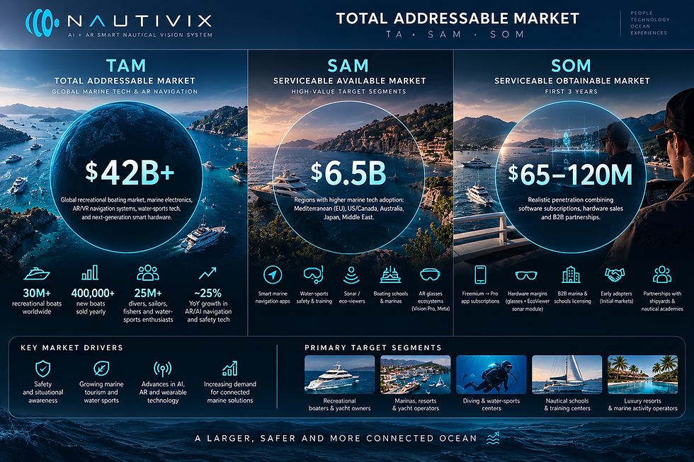 Nautivix Ocean Market Opportunity Infographic
