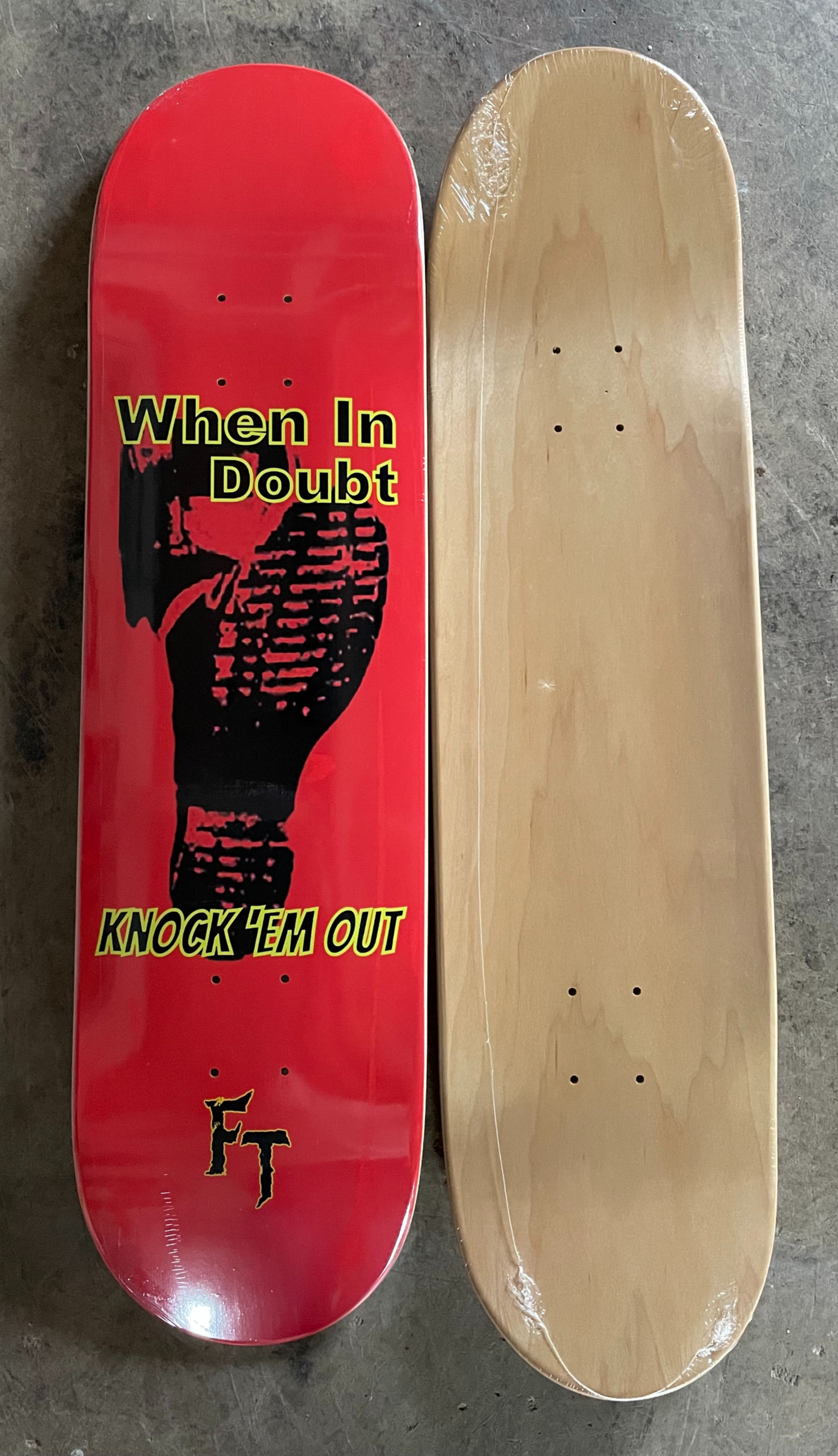 "Knock Em Out" Red Deck