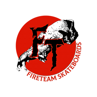 FT Skateboards 105 Coyote Logo