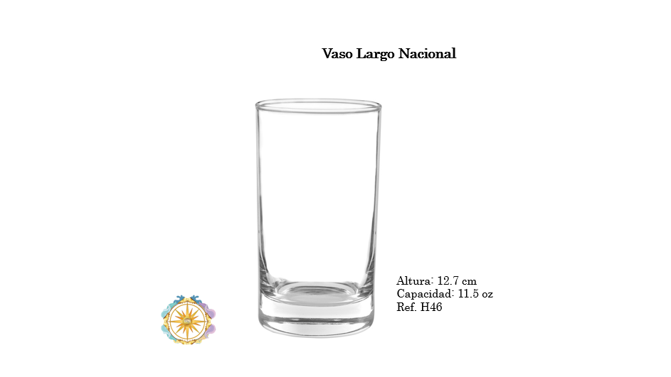 Miniatura: Vaso largo Nacional