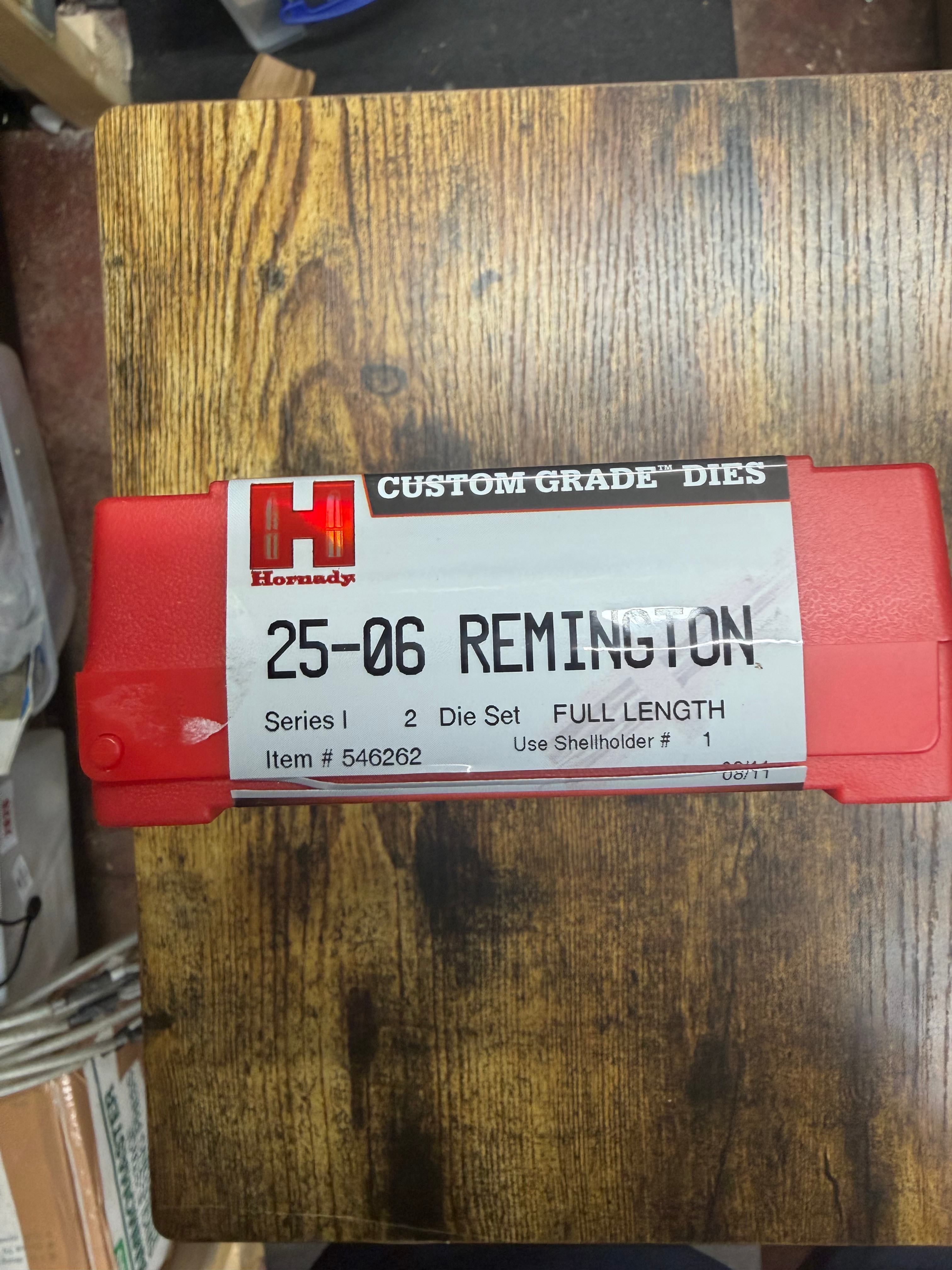 Hornady 25-06 2 die set
