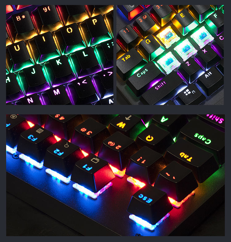 Thumbnail: Mechanical Gaming Corded Keyboard