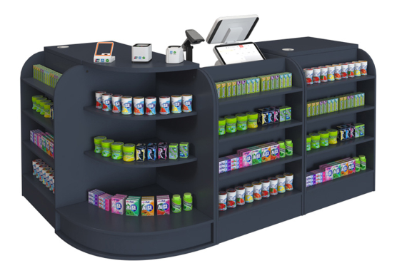 Thumbnail: Convenience Shop Cash Register Desk