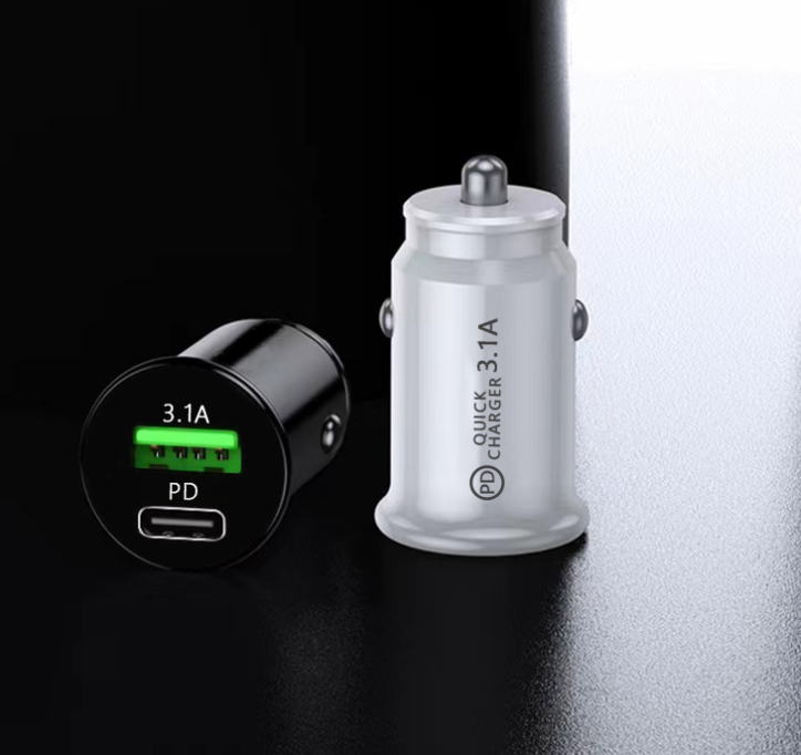 Thumbnail: USB & Type C Quick Charging Phone Adapter