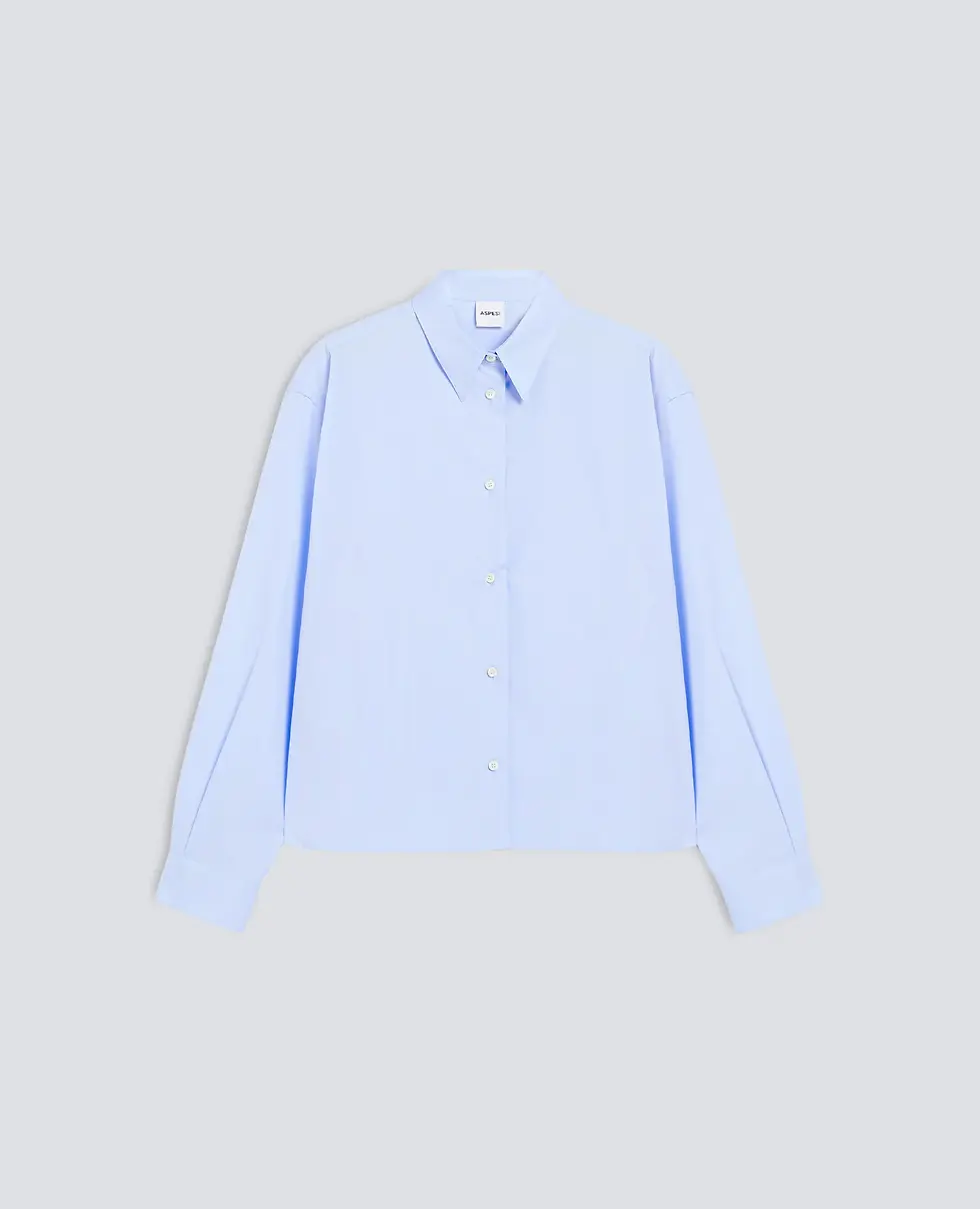 Thumbnail: Cotton Poplin Blouse Aspesi 5483