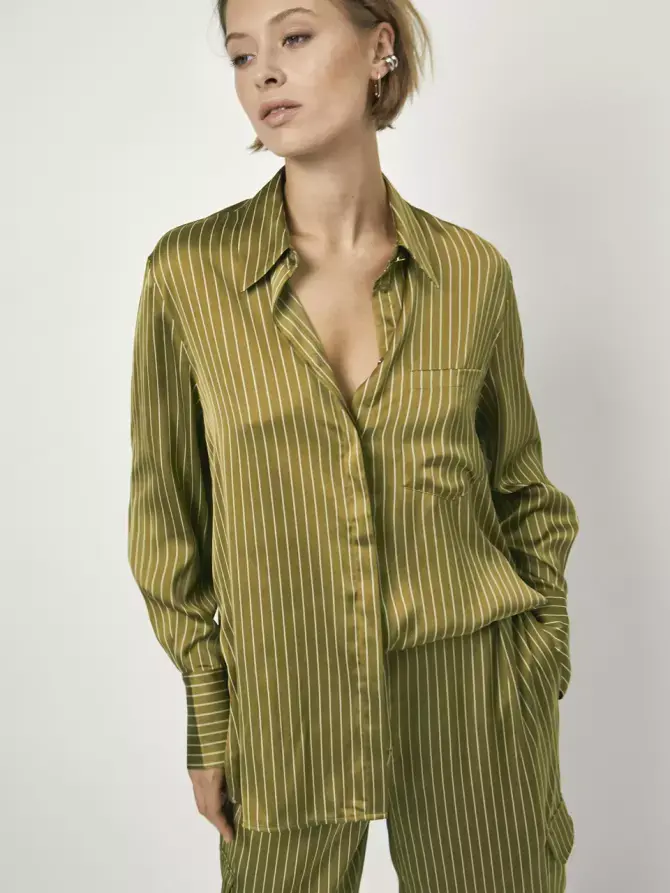 Louda Pinstripe Blouse Dante 6