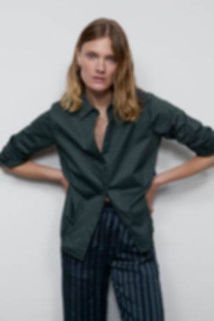 Cotton Poplin Blouse C94035
