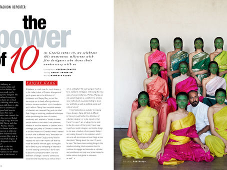 GRAZIA 10 ANNIVERSARY ISSUE