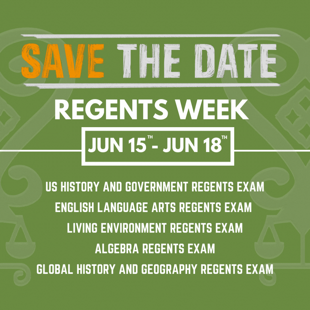 Regents Week is Almost Here