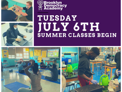 Summer School Begins Today