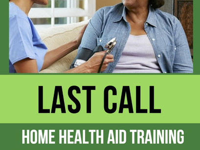Home Health Aid Training