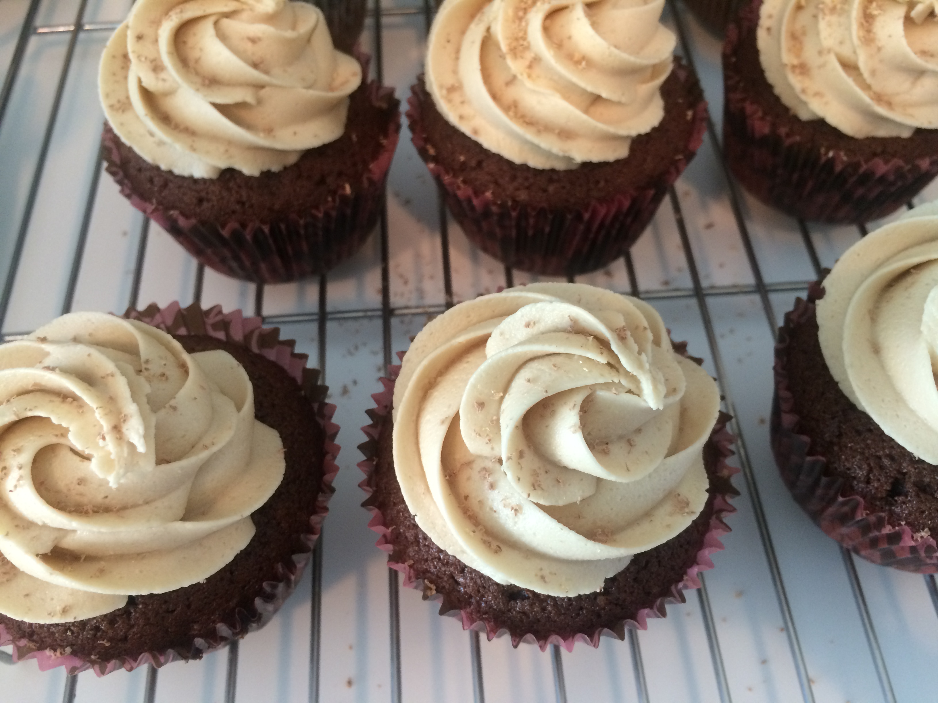 Salty Caramel Chocolate Cupcakes
