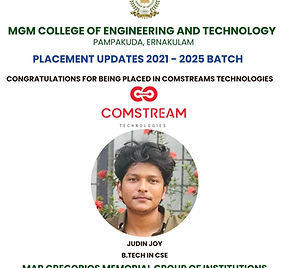 Placement Update: Comstream Technologies!