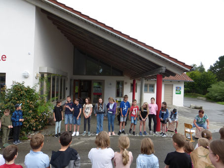 Verabschiedung der Viertklässler