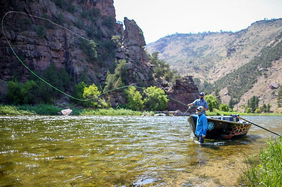 Casting from Drift Boat, Fly Fishing Guides