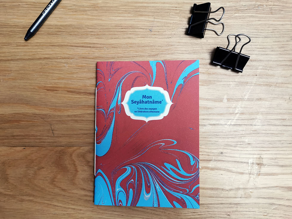 Miniature : Carnet de notes Seyâhatnâme