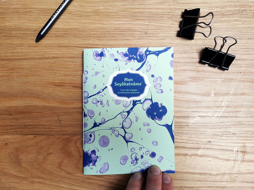 Miniature : Carnet de notes Seyâhatnâme